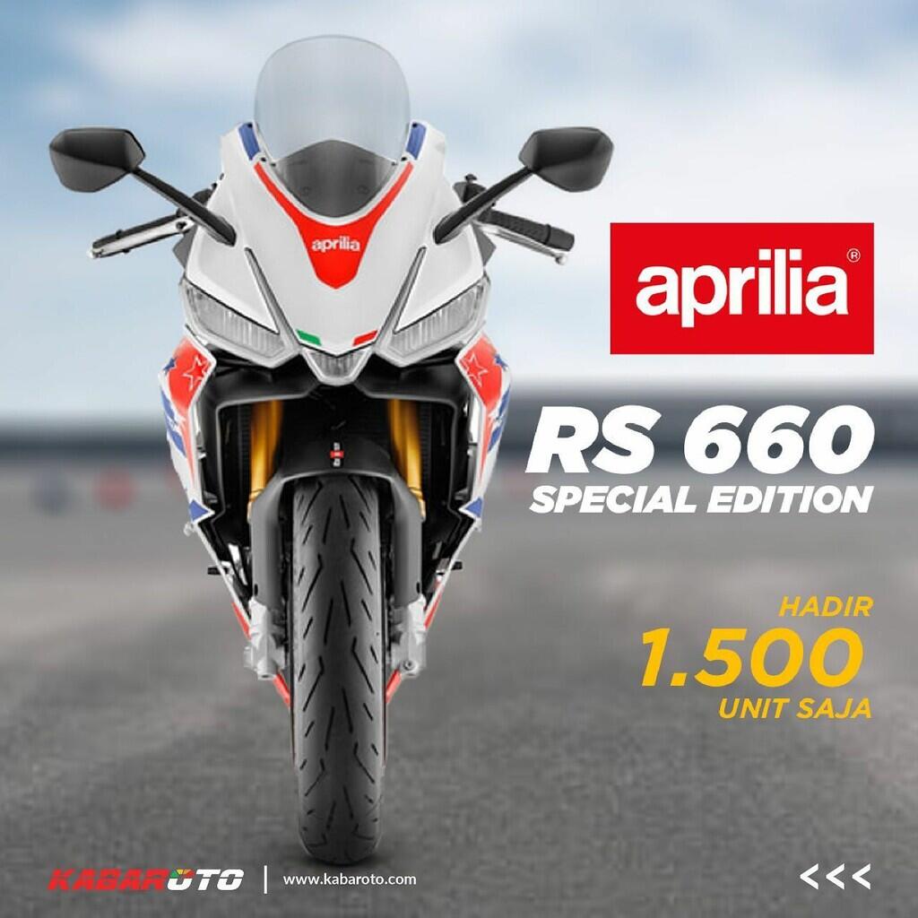 Aprilia Luncurkan RS 660 Edisi Terbatas Spesial Juara Twins Cup 2021
