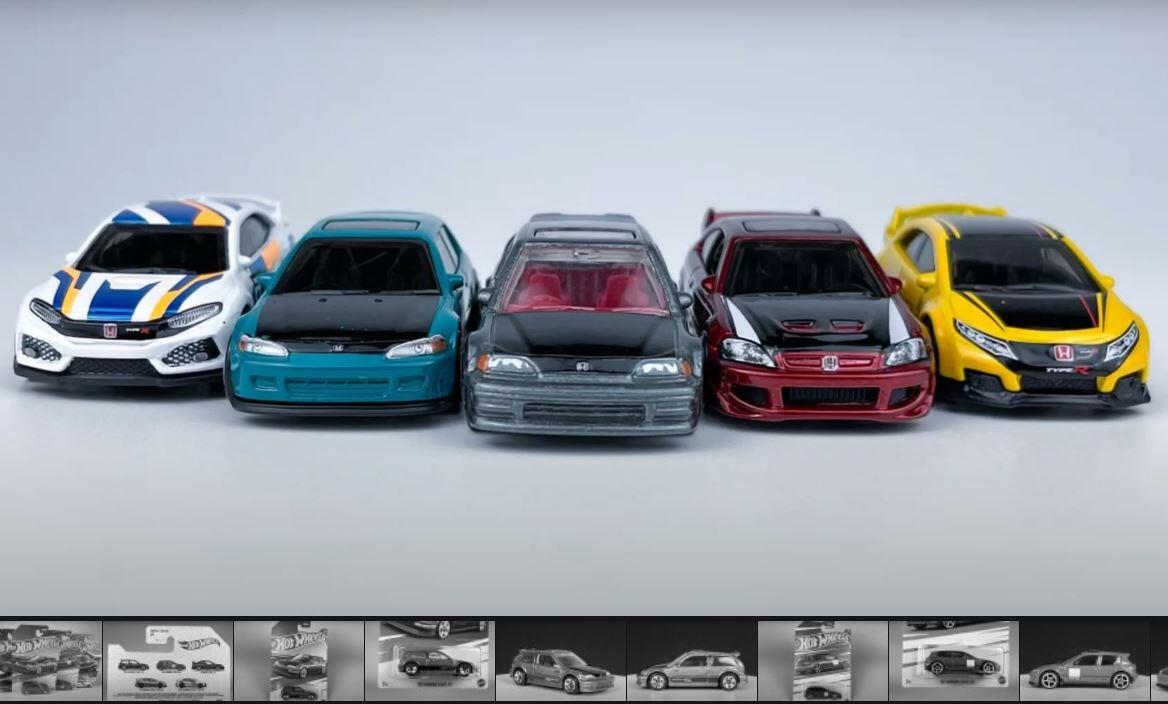 Hot Wheels Honda Civic Series yang sedang Viral