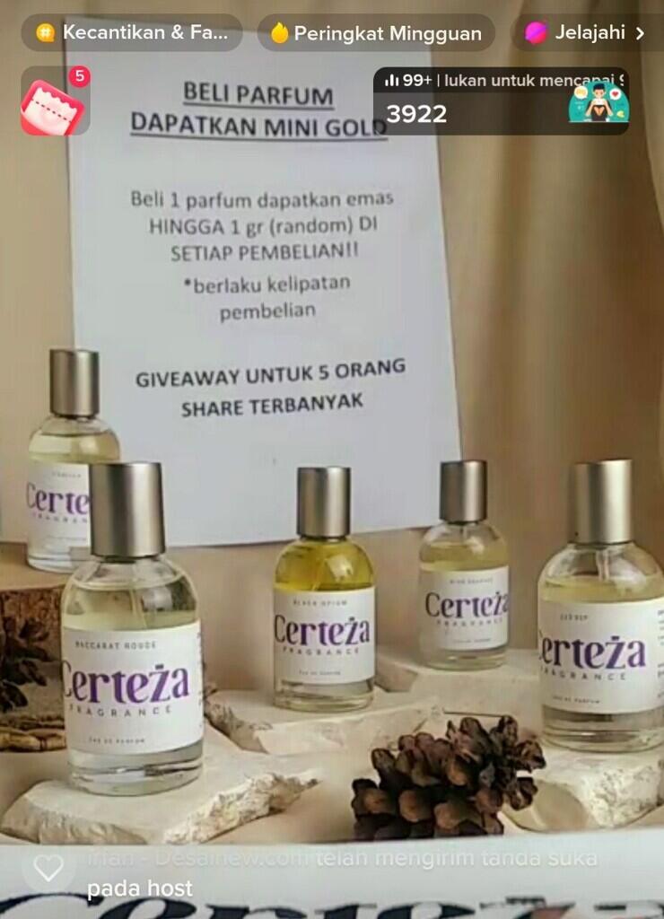 Certeza Parfum Intro