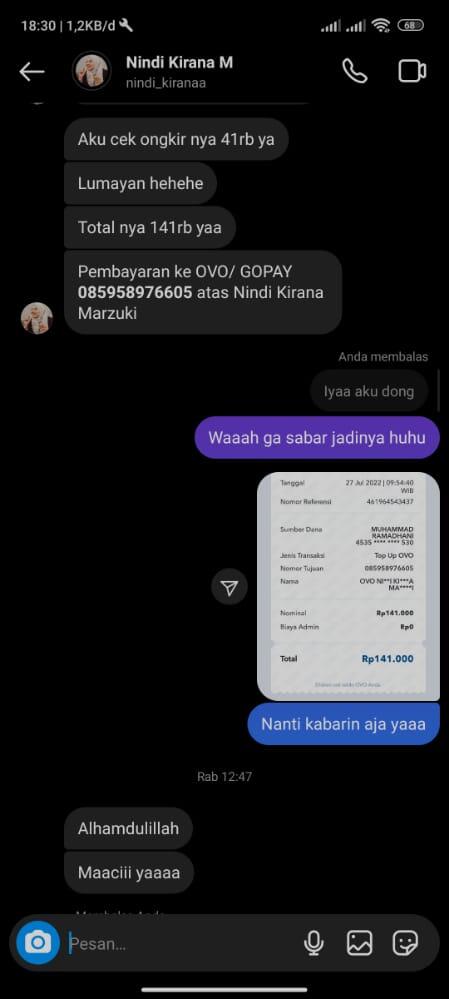 PENIPU DI BUMBLE A/N NINDI KIRANA MARZUKI &#91;MASUK GAN BIAR GAK KENA TIPU JUGA&#93;