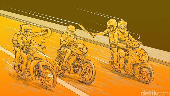 Gangster Bersajam Serang Warga di Jaksel, 1 Orang Tewas Dibacok