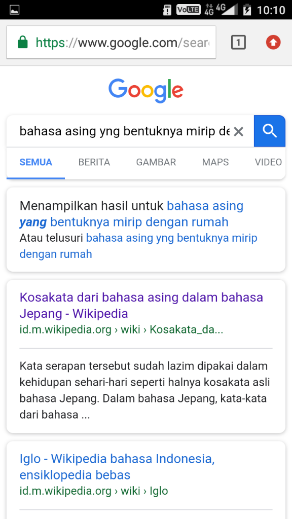 Terkadang Google Tidak Pernah Akurat Dan Benar 