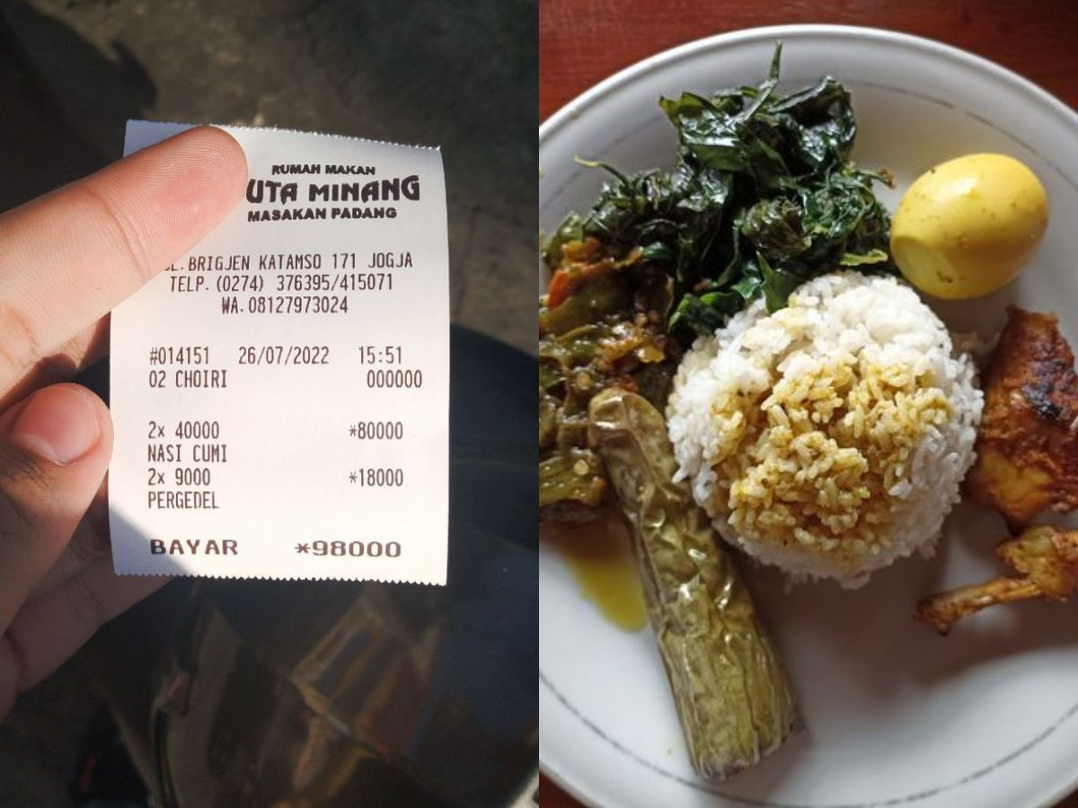 Makan Nasi Padang Merasa Kemahalan, Ngeluh Di Medsos Malah Dihujat Netizen!