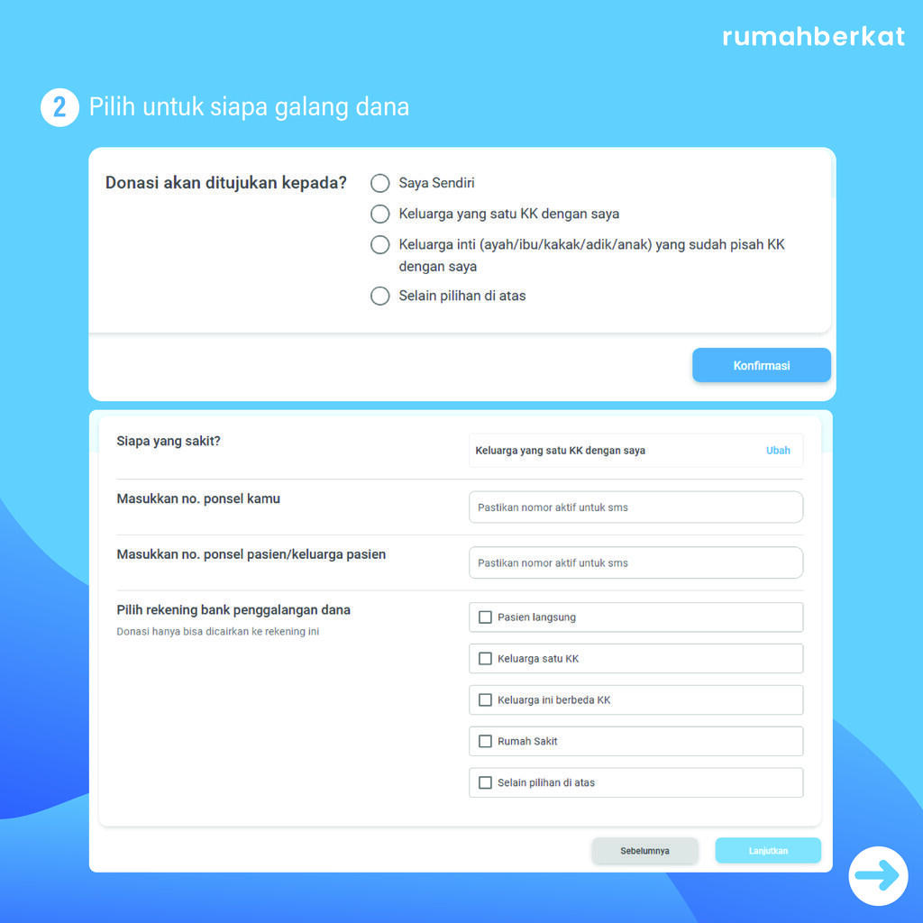 Halo Penggalang Dana, semoga dalam keadaan sehat ya!