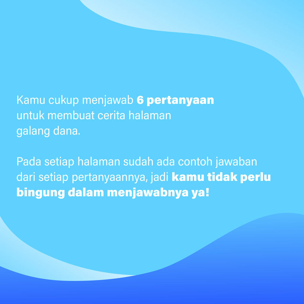Halo Penggalang Dana, semoga dalam keadaan sehat ya!