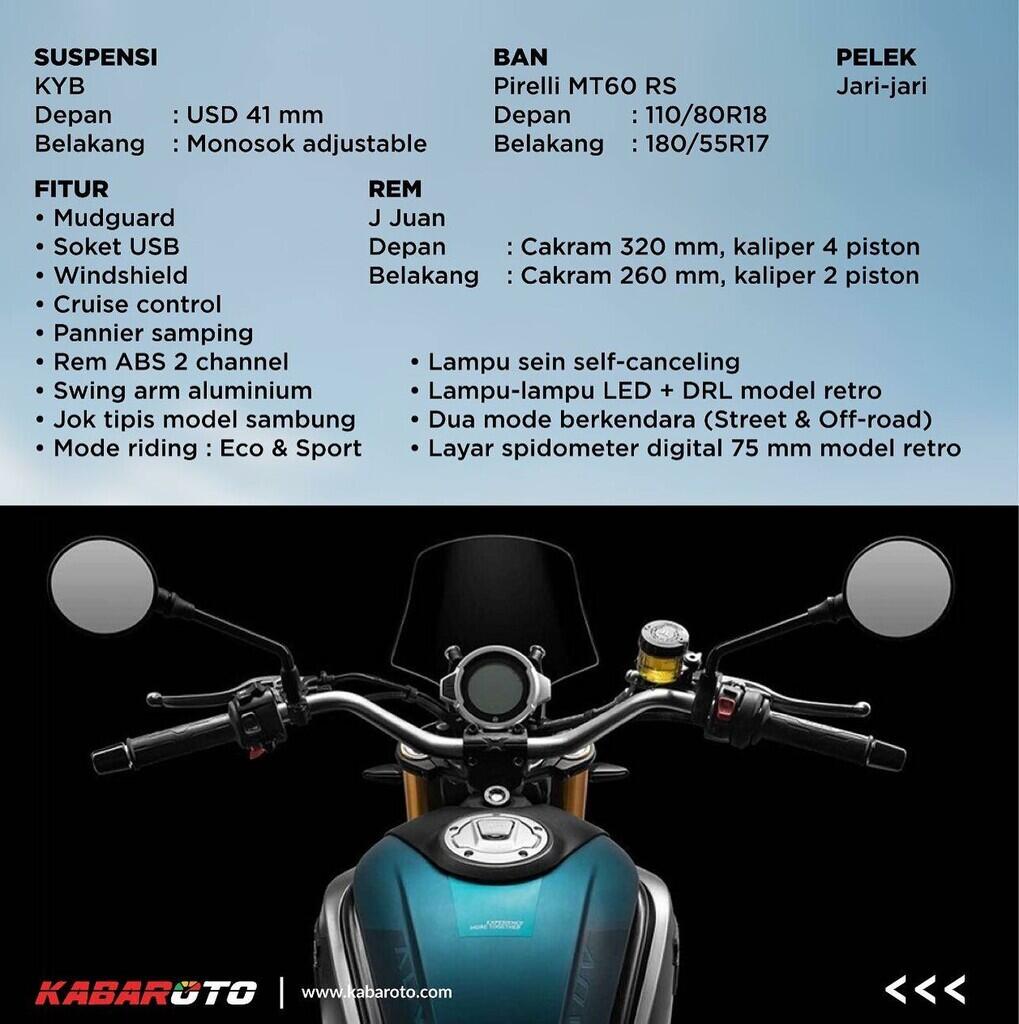 CFMoto 700 CL-X ADV Meluncur, Siap Berpetualang