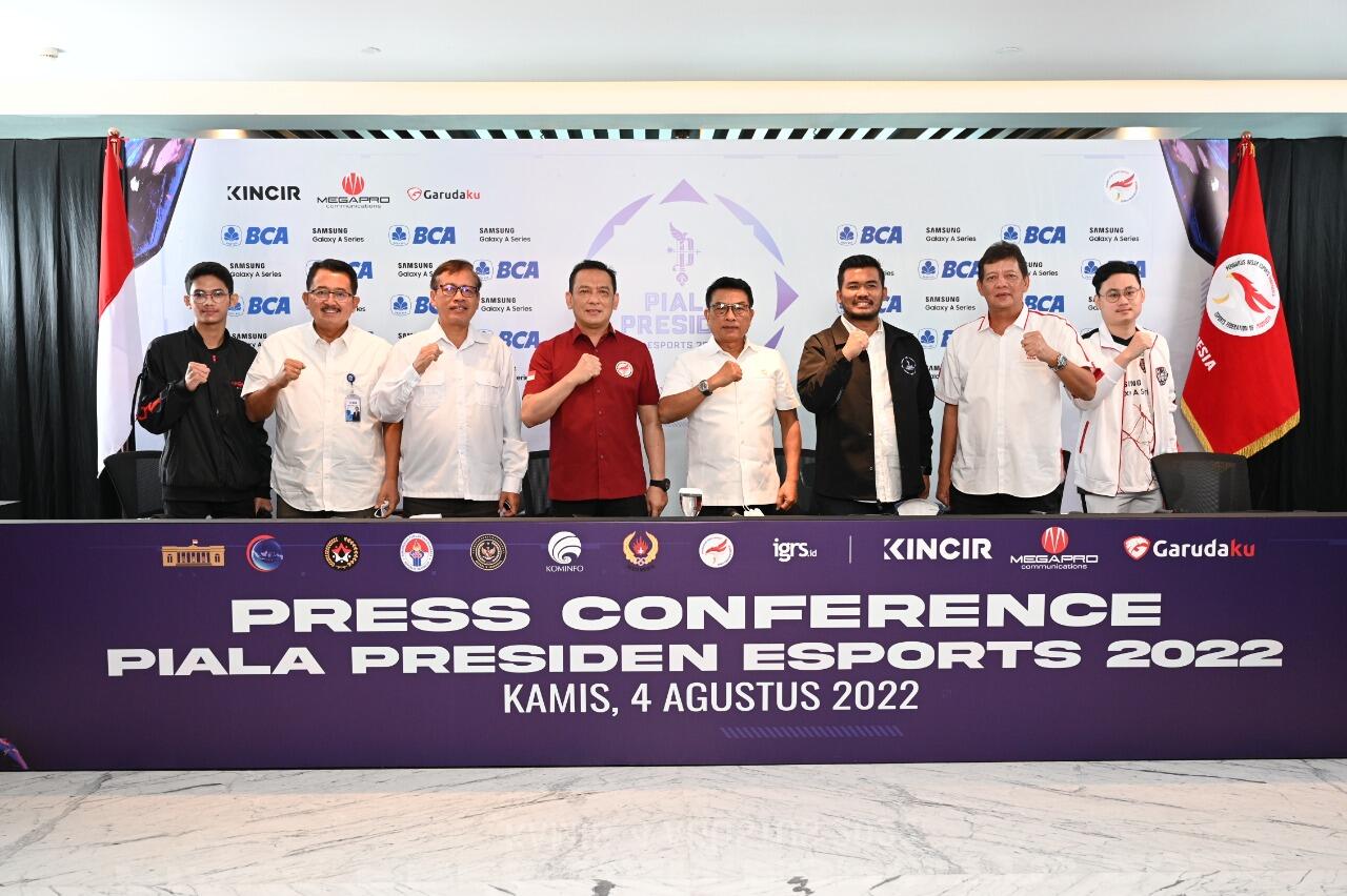 Piala Presiden Esport 2022 Siap Digelar, Kesempatan Talenta Nasional Taklukan Dunia!