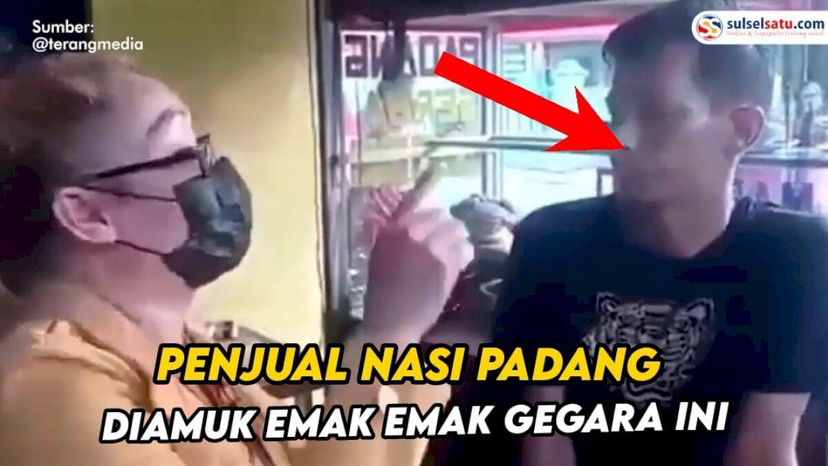 Waspada Pelecehan Seksual, Beredar Video Emak-emak Amuk Pedagang Nasi Padang