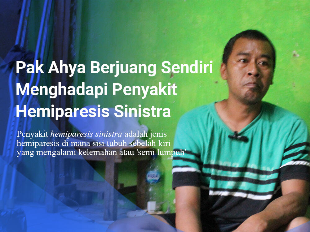 Rumah Berkat Mendukung Semangat Pak Ahya Suhardi!