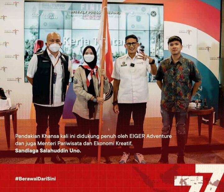 Fakta Khansa Syahlaa, Gadis Cantik yang Siap Kibarkan Merah Putih di Gunung Elbrus