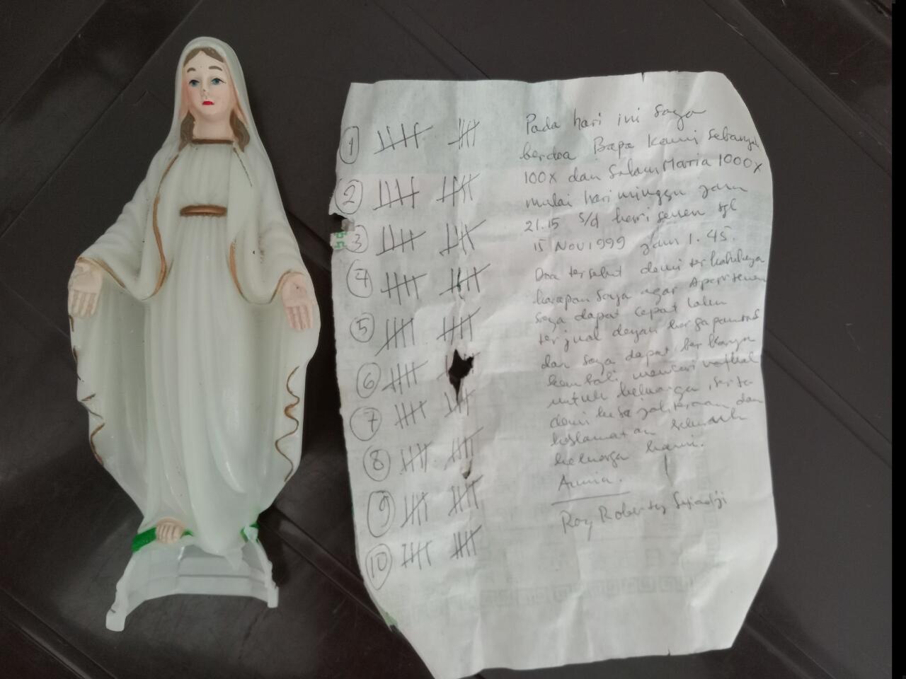 Kharisma Bunda Maria Yang Diyakini