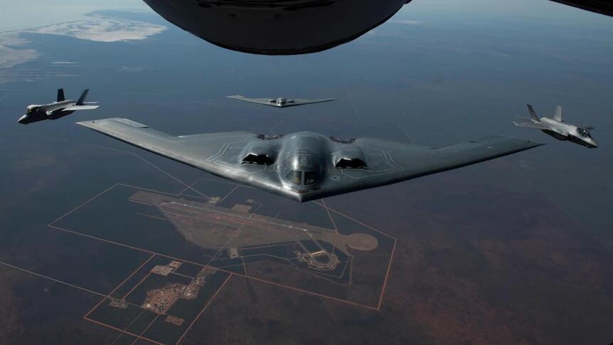 Alarming Deployment ! Empat Pesawat Pengebom B-2 Spirit USAF Ditempatkan di Australia