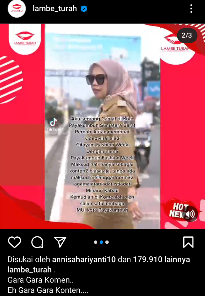 Ikutan Fashion Week Jabatan Hilang, Perlunya Mengetahui Adab dan Etika Suatu Daerah 