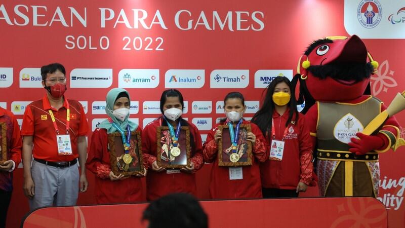 Tidak Bisa Disepelekan, Team Atlet Indonesia Juara Umum ASEAN Para Games 2022