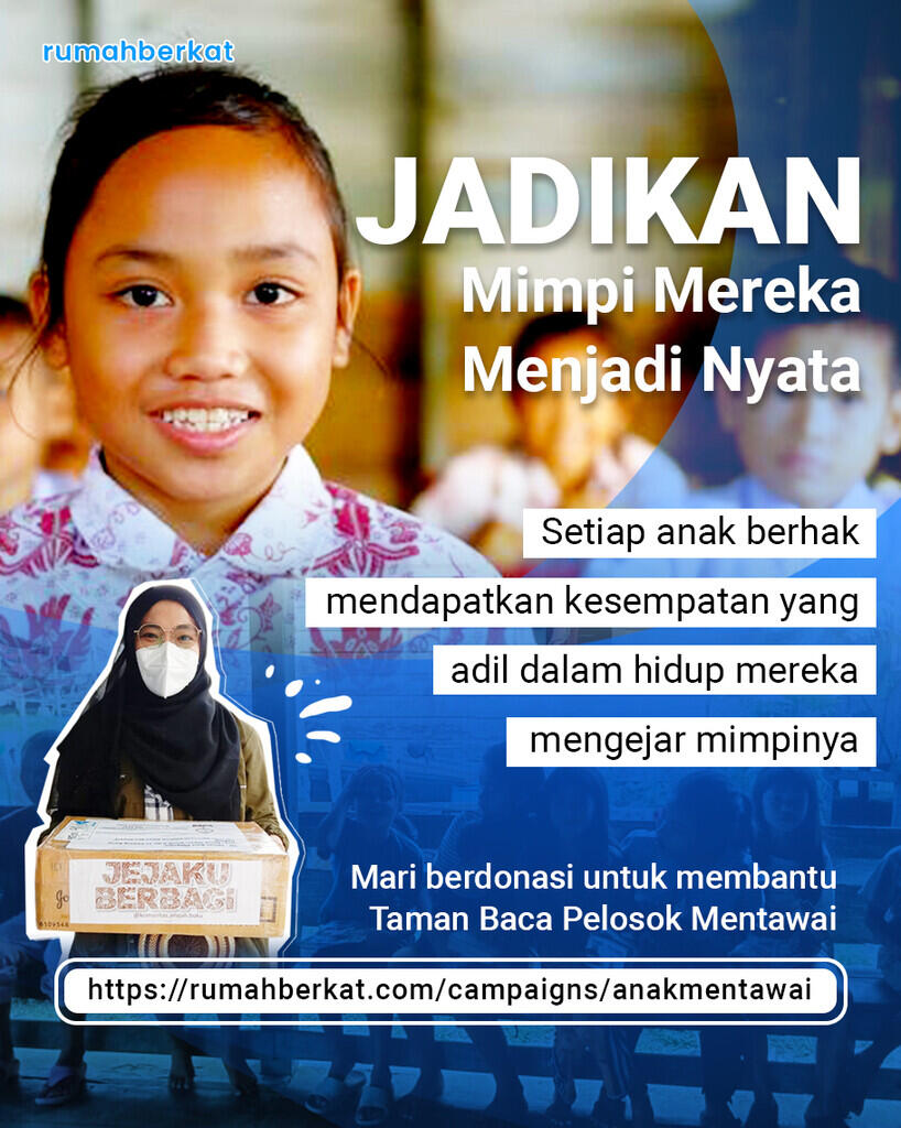  Sedekah untuk Taman Baca Pelosok Mentawai !! 