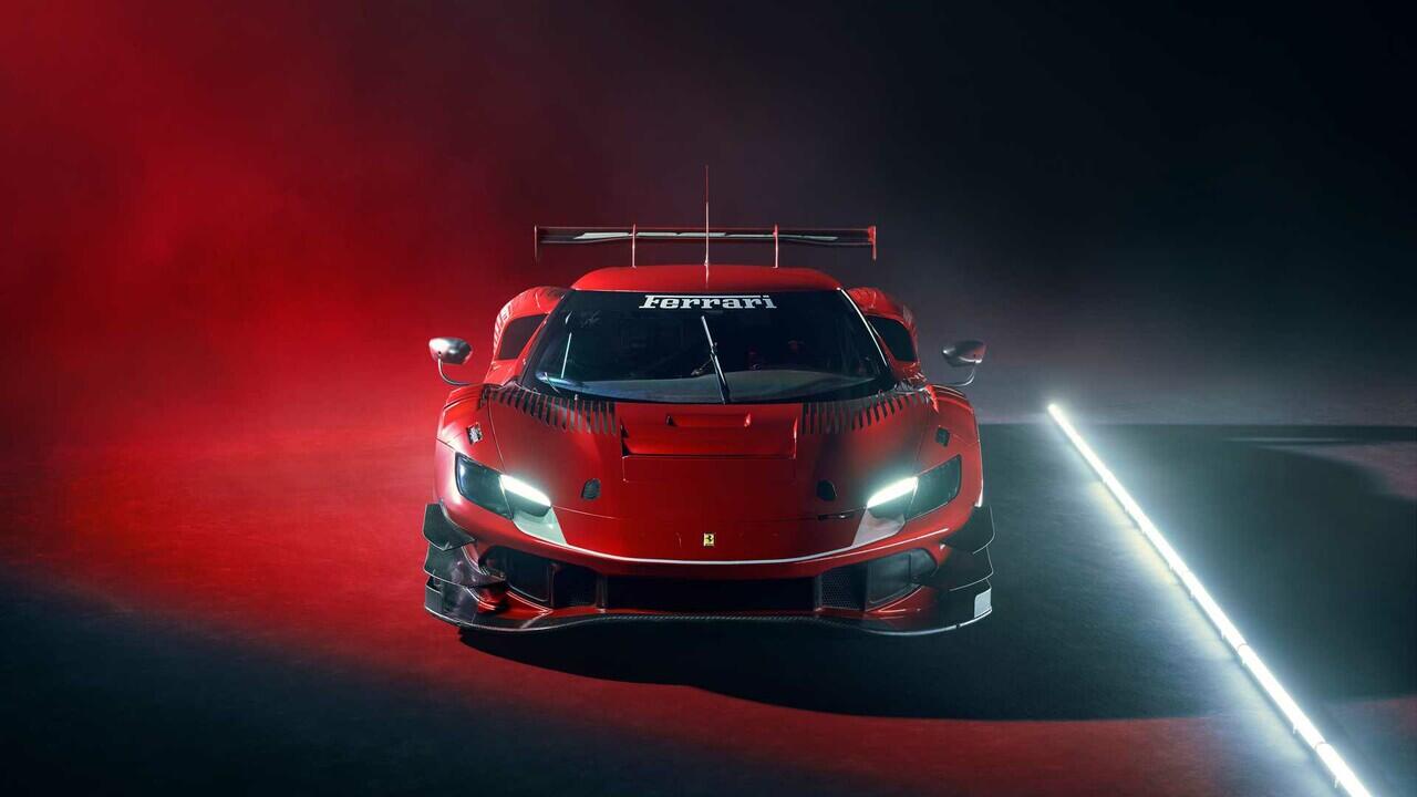 Mobil Balap Ferrari 296 GT3 Debut Dengan Downforce 20 Persen Lebih Besar