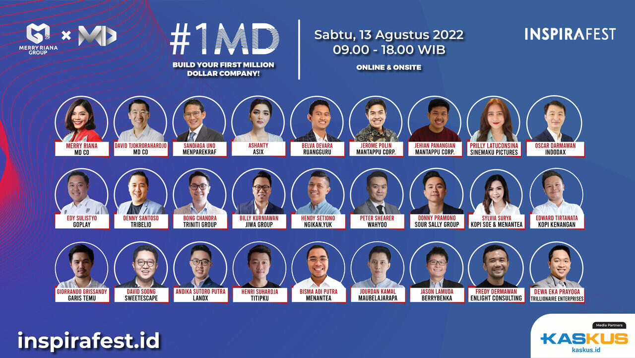 Pebisnis Muda Tanah Air Siap Ramaikan InspiraFest 2022!