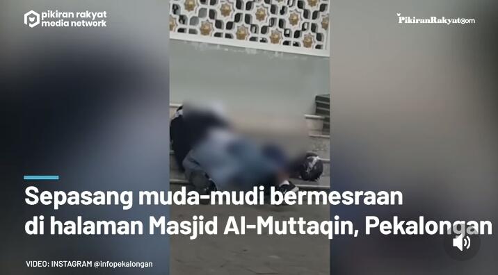 Sepasang Pelajar Mesra-mesraan di Halaman Masjid, Sudah Berhasilkah Revolusi Mental?