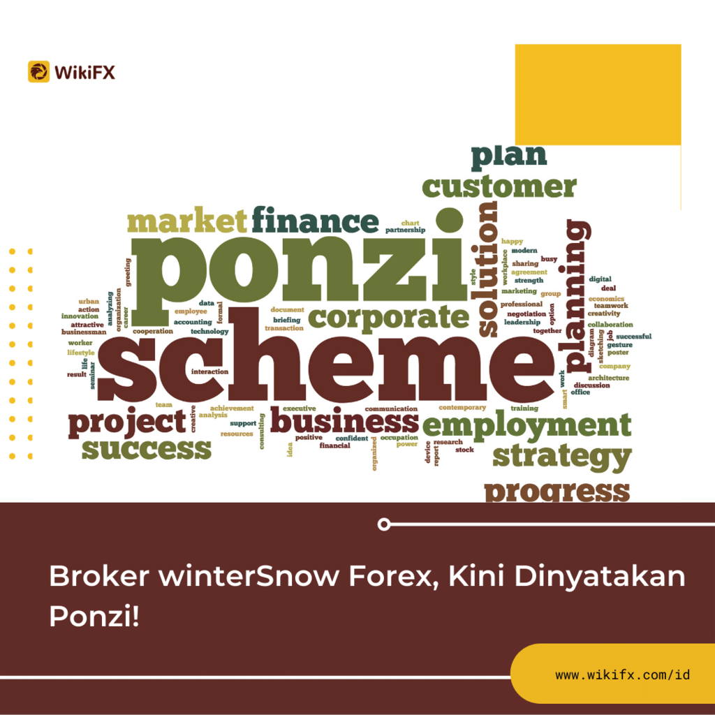 Broker winterSnow Forex, Kini Dinyatakan Ponzi!