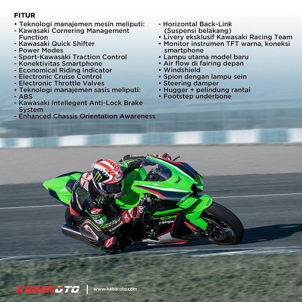Kawasaki Ninja ZX-10R 2023, Dapat Livery KRT Baru
