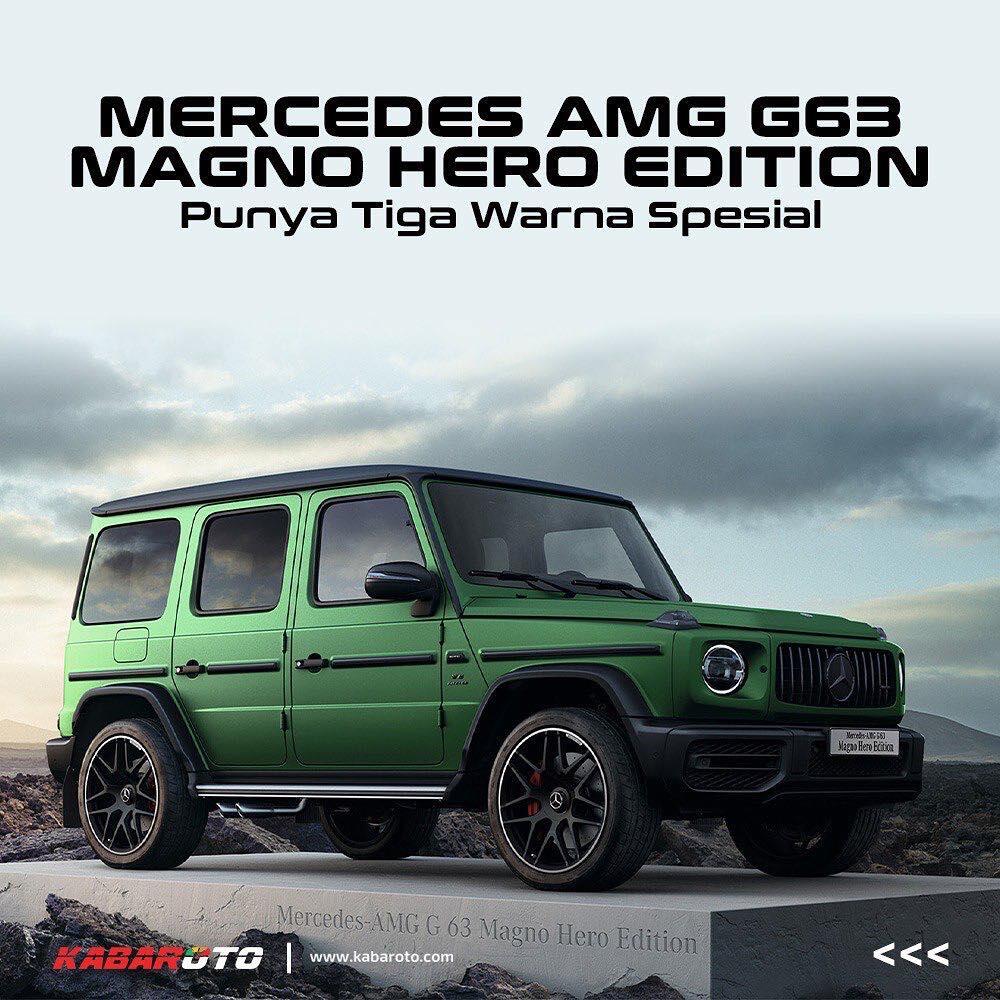 Mercedes AMG G 63 Magno Hero Edition Hanya 300 Unit