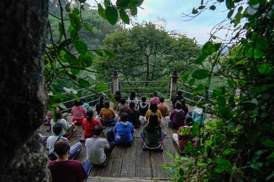 Foto Kedamaian Meditasi di Dusun Krecek Temanggung