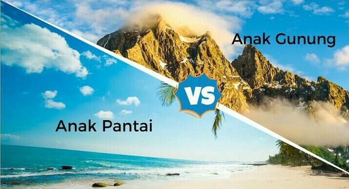 PANTAI ATAU GUNUNG, YANG MANA DESTINASI BAHAGIAMU?