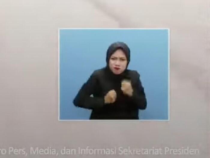 Respons Juru Bahasa Isyarat HUT ke-77 RI saat Aksi 'Goyang' saat Live Viral