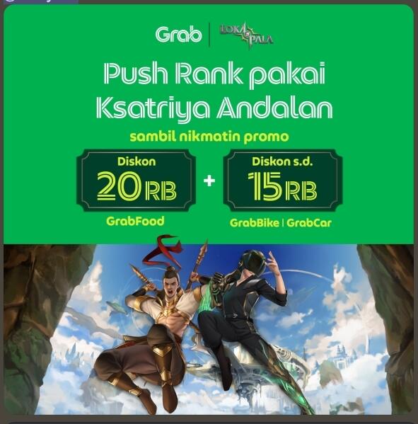 Lokapala ingame event "Meraih Puncak Kemerdekaan" dan Promo GrabxLokapala