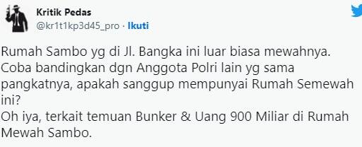 Rumah Mewah dan Uang Senilai Rp 900 Miliar Milik Ferdy Sambo