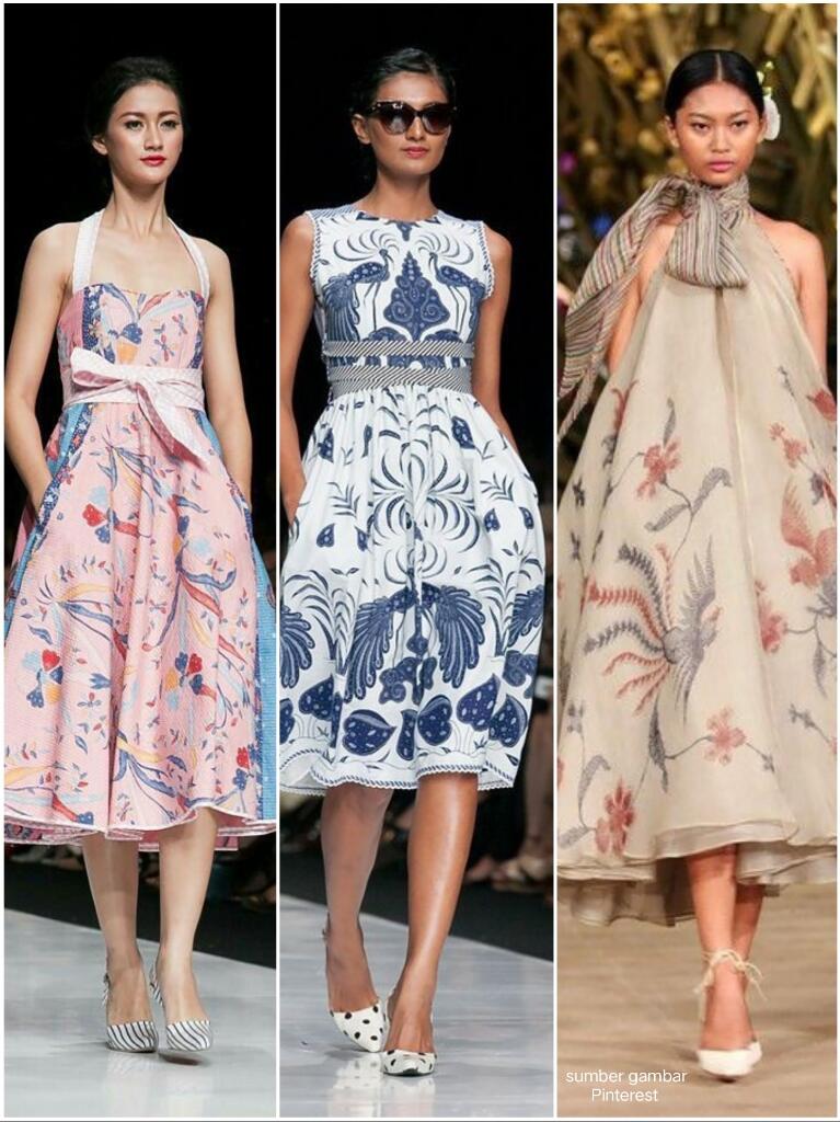 Berikut Dress Batik Tanpa Lengan, Nomor 4 Banyak Yang Punya!