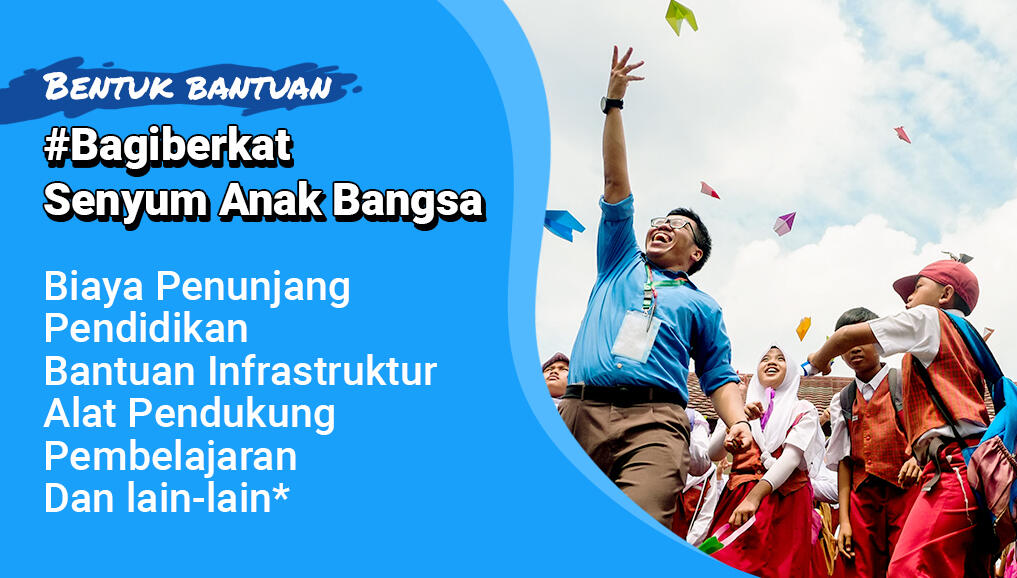 Gerakan Bantu Masa Depan Untuk Pendidikan Anak Bangsa
