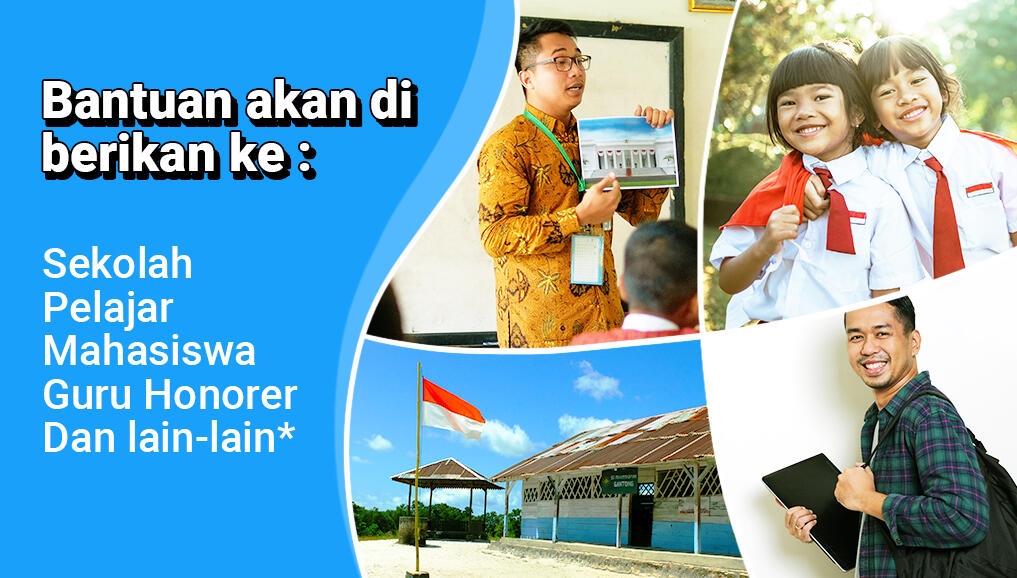 Gerakan Bantu Masa Depan Untuk Pendidikan Anak Bangsa