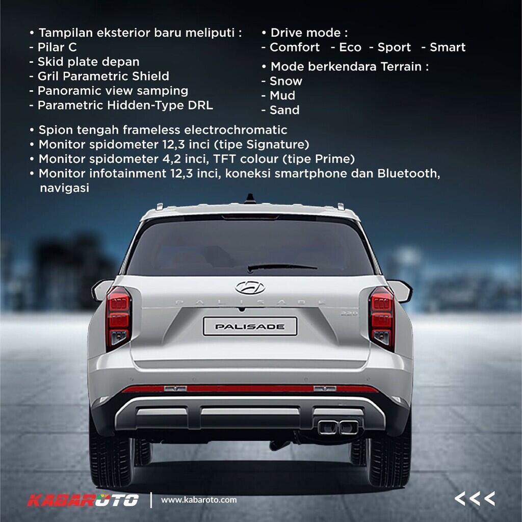Ini Perbedaan Hyundai Palisade Facelift Dengan Sebelumnya
