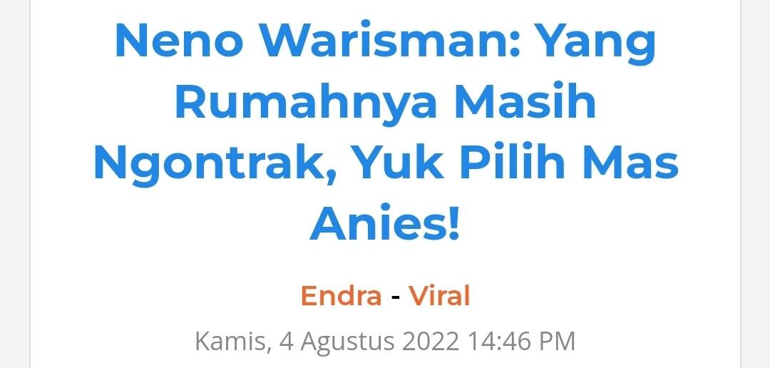 Fakta Seputar Kos-Kosan Besutan Anies yang 'Nempel' Stasiun MRT