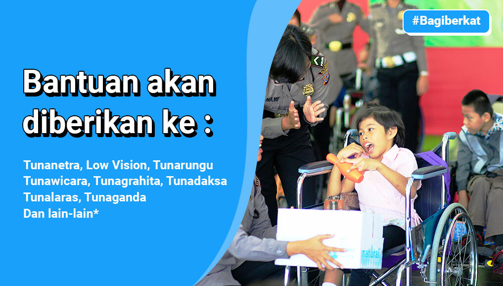 Gerakan Bantu Ratusan Penyandang Disabilitas Untuk Melanjutkan Hidup