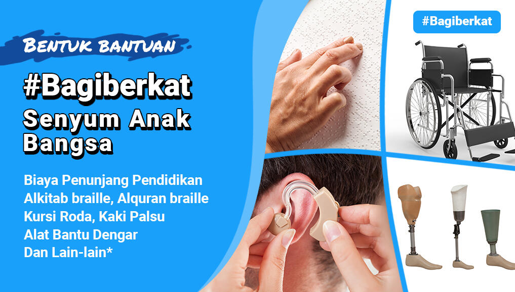 Gerakan Bantu Ratusan Penyandang Disabilitas Untuk Melanjutkan Hidup