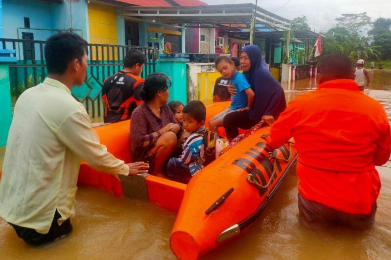 135 Rumah Warga di Penajam Paser Utara Terendam Banjir