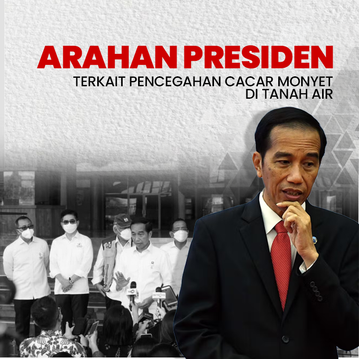 Arahan Presiden Terkait Pencegahan Cacar Monyet di Tanah Air