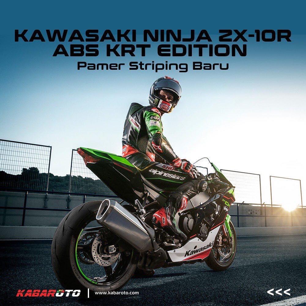 Kawasaki Ninja ZX-10R 2023, Dapat Livery KRT Baru