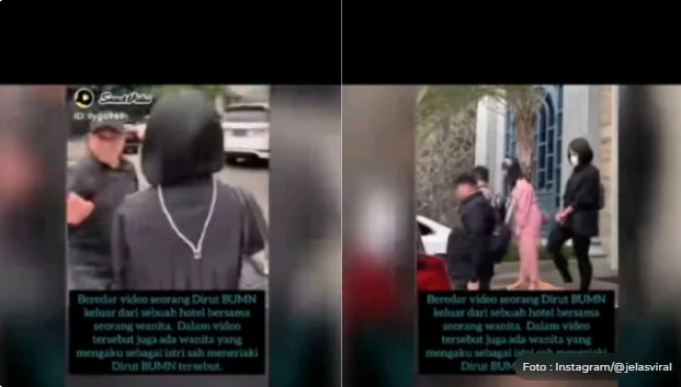 Waduh! VIDEO Dirut PT Taspen ANS Kosasih Dilabrak Istri Karena Selingkuh