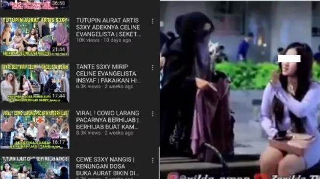 Konten Video Youtuber Ceramahi Perempuan Pakai Rok Pendek hingga 'Paksa' Berhijab