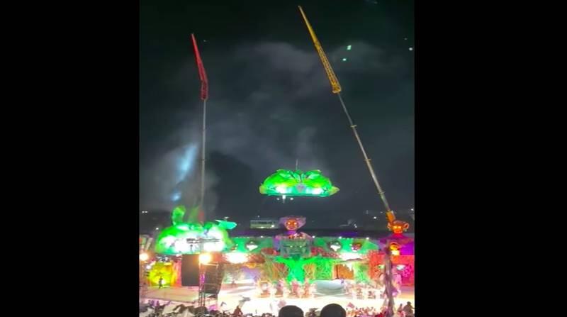 Akibat Crane Ambruk, 20 Orang Lebih Terluka Saat Malam Puncak Festival