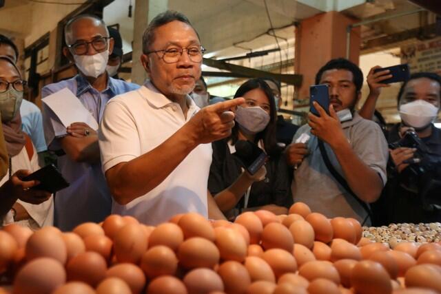 Kemendag Klaim Harga Telur Ayam Tak Lagi Naik