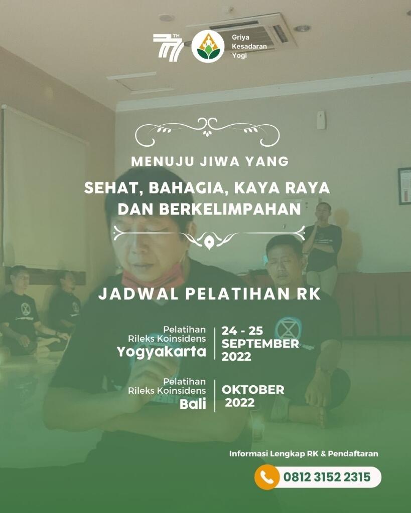 Jadwal Pelatihan Rk