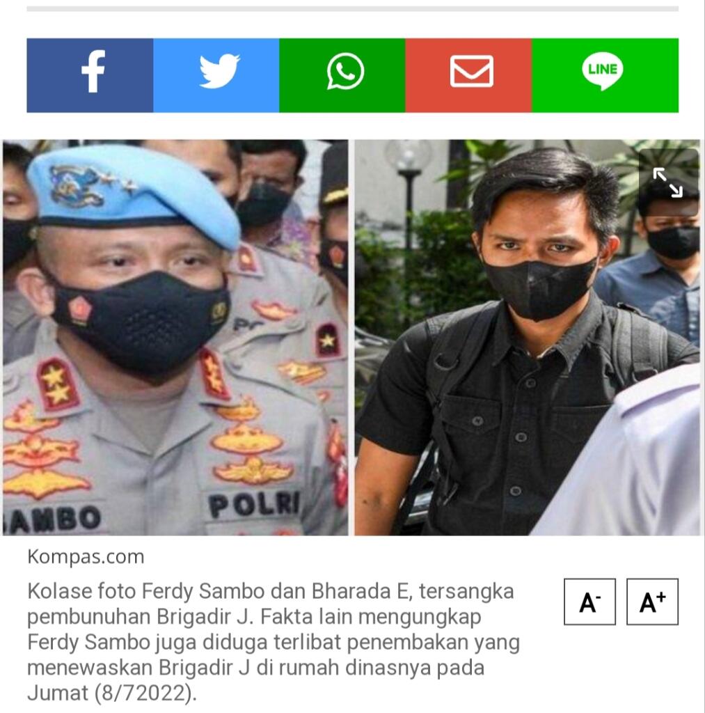 Beda Pengakuan dengan Bharada E, Ferdy Sambo Tak Terang-terangan Mengaku Ikut Tembak