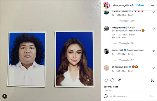 Wah! Gara-Gara Pas Photo Celine dengan Marshel, Netizen Jadi Percaya Dukun Lagi