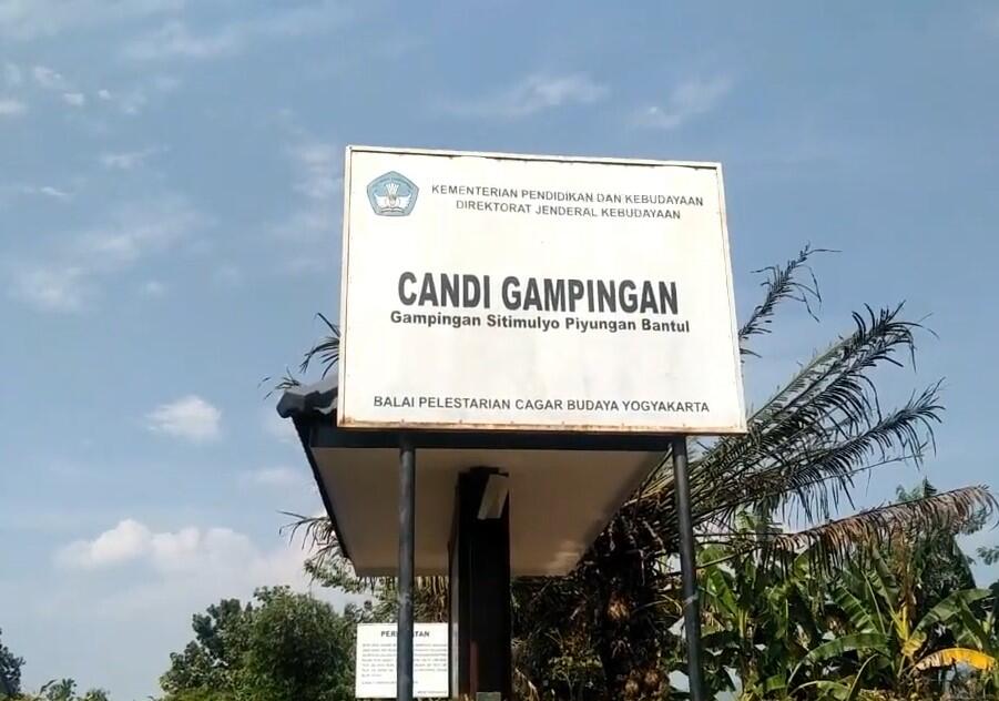 Candi Gampingan Jogjakarta