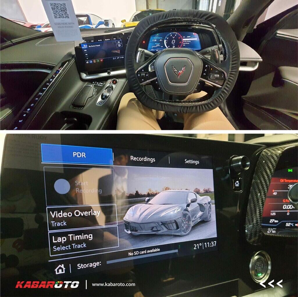 Profil Chevrolet Corvette Stingray C8