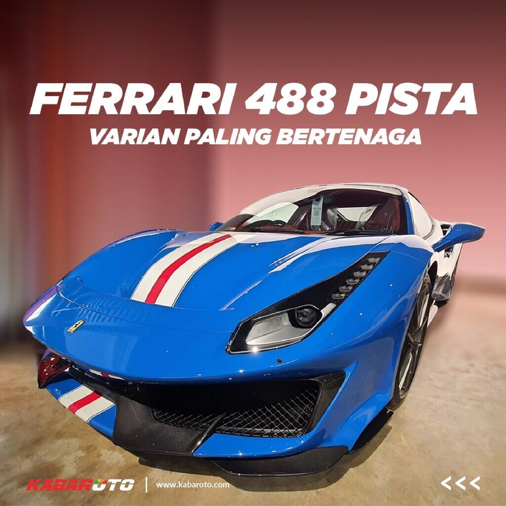 Profil Ferrari 488 Pista